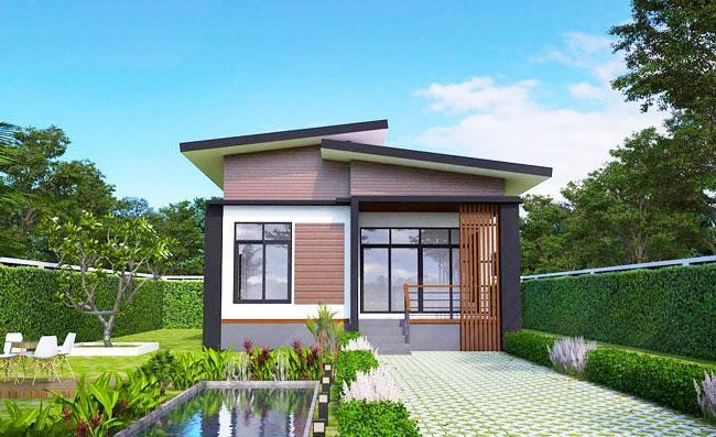 50+ mẫu nhà ống 1 tầng nhỏ gọn cho diện tích 50m2